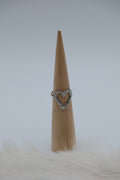 Uneven Heart Ring