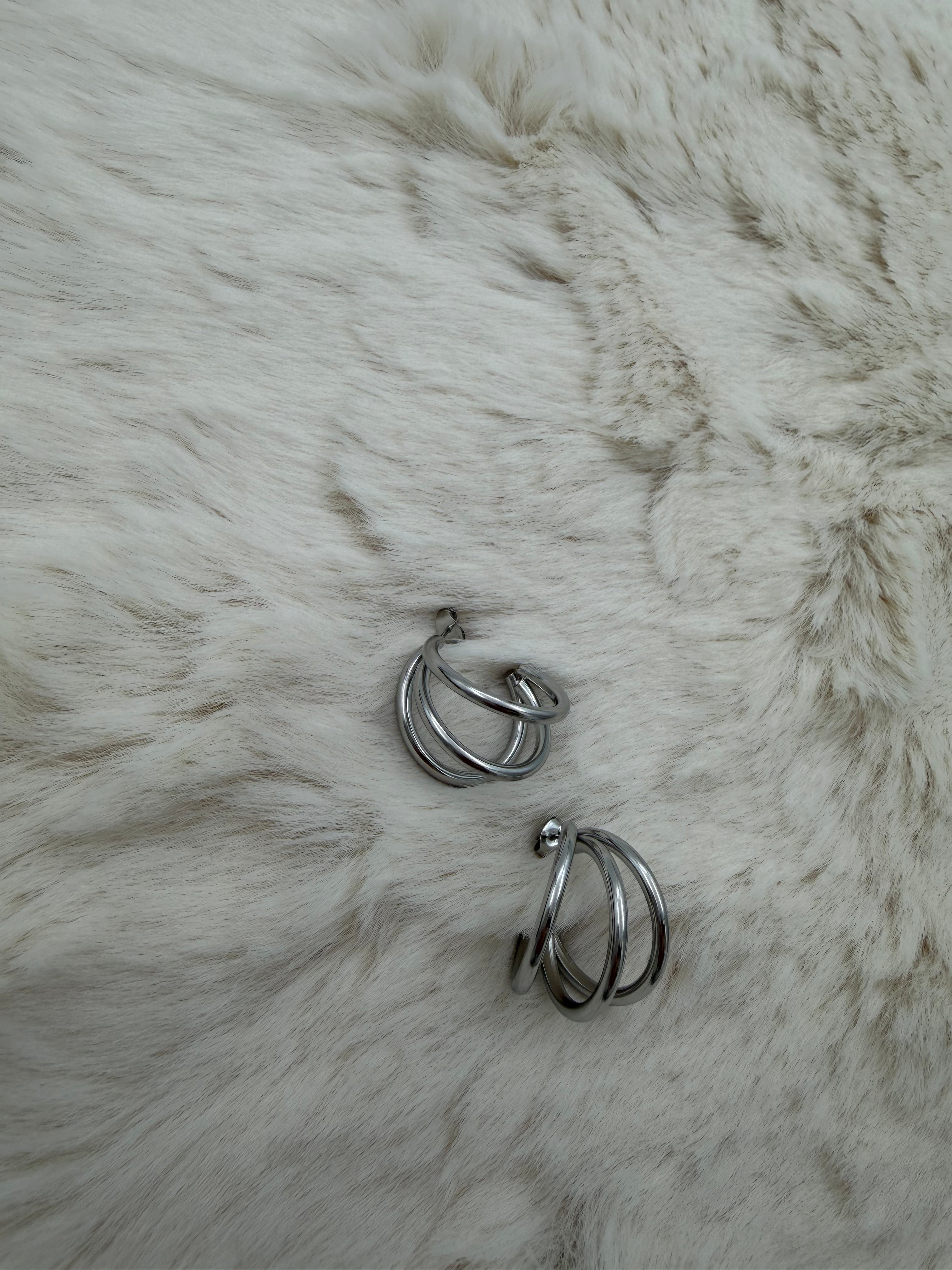 Double Hoop Earring